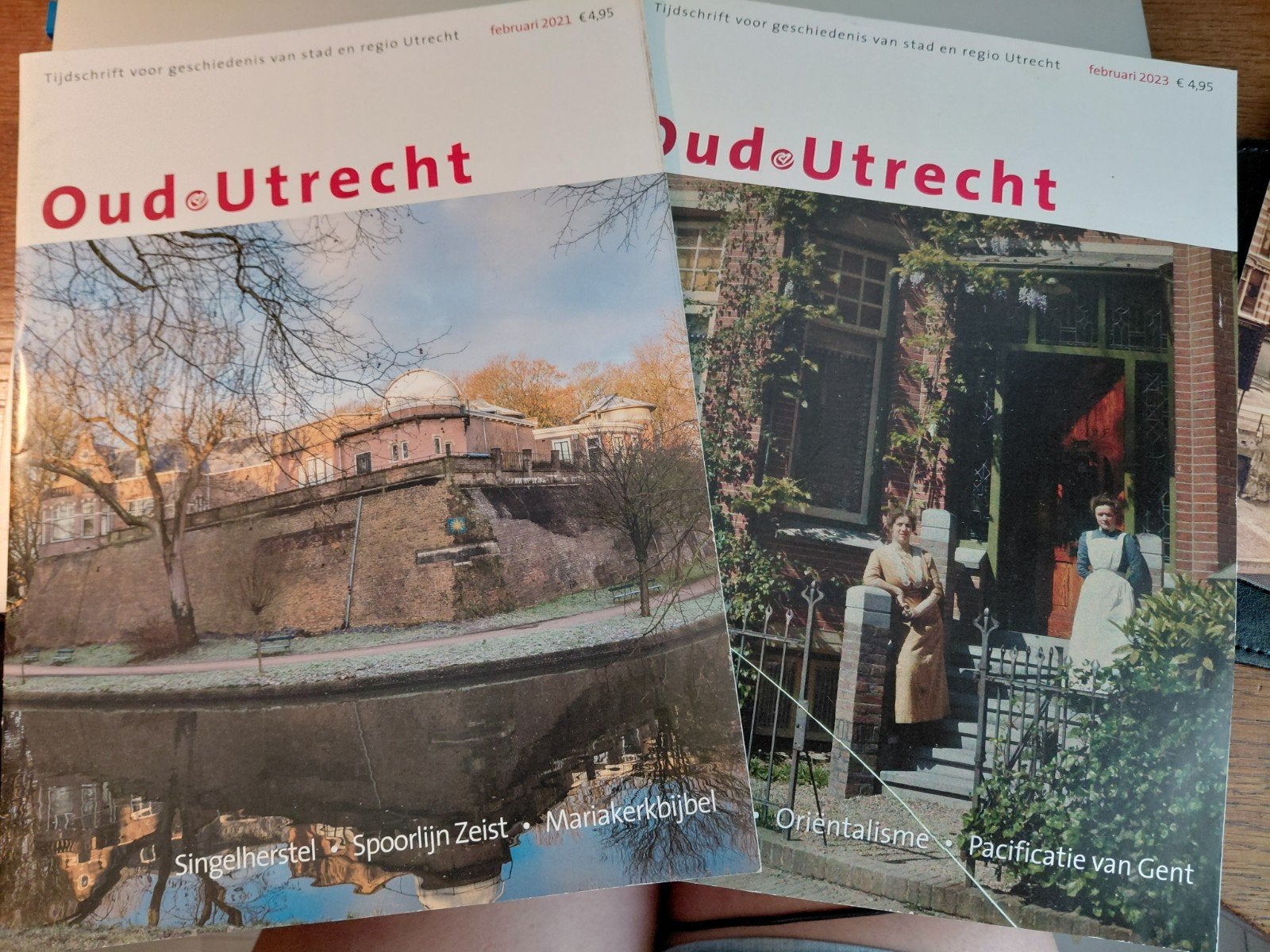 Oud-Utrecht 1-2021 & 1-2023, Boeken, Geschiedenis | Stad en Regio, Ophalen of Verzenden, Gelezen