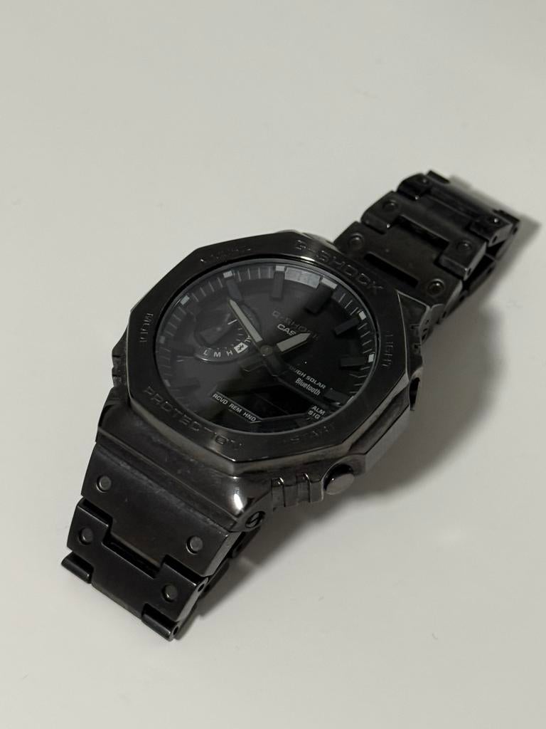 Casio G-Shock GM-B2100BD-1A  Gunmetal coating, Staal, Verzenden, Polshorloge, Nieuw