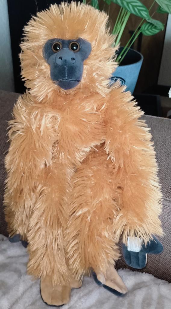 De monkeez, vesper de orang oetan, slingeraap., Oranje, Overige merken, Ophalen of Verzenden, Zo goed als nieuw