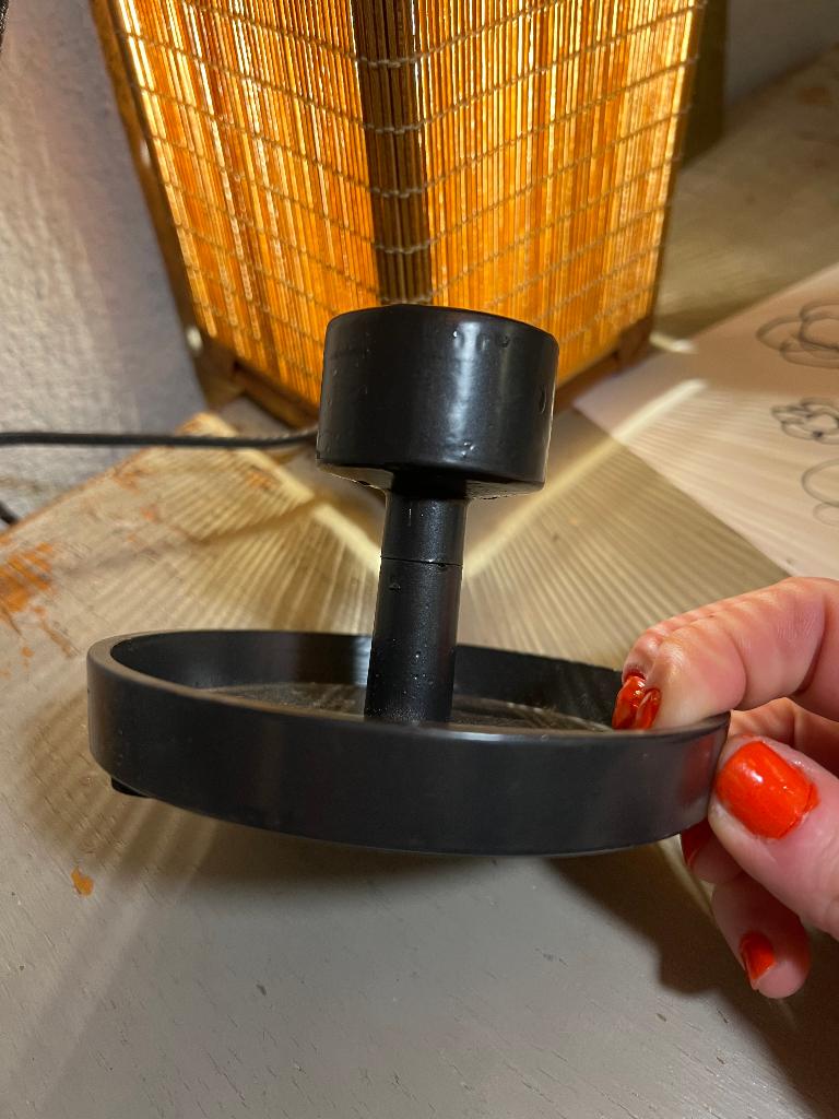 Zwart stoer metalen kaarsenhouder kandelaar Scandinavisch, Zwart, Ophalen of Verzenden, Zo goed als nieuw, Metaal