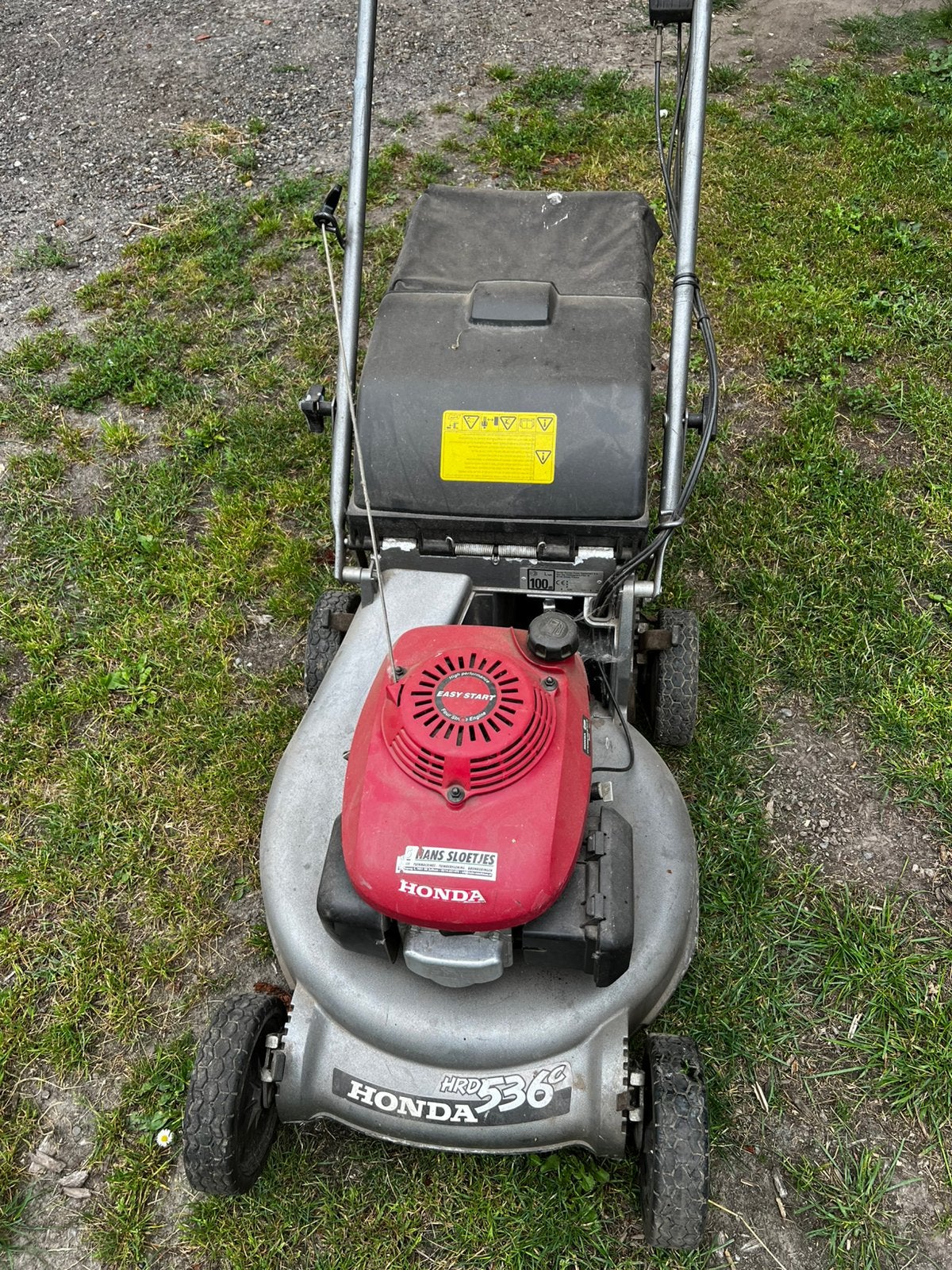 Honda HRD 536c loop/sloop, Ophalen, Cirkelmaaier, Gebruikt, Versnellingen
