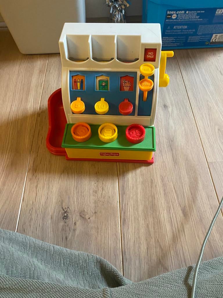 Fisher-price speelgoedkassa, Ophalen of Verzenden, Gebruikt, Speelset