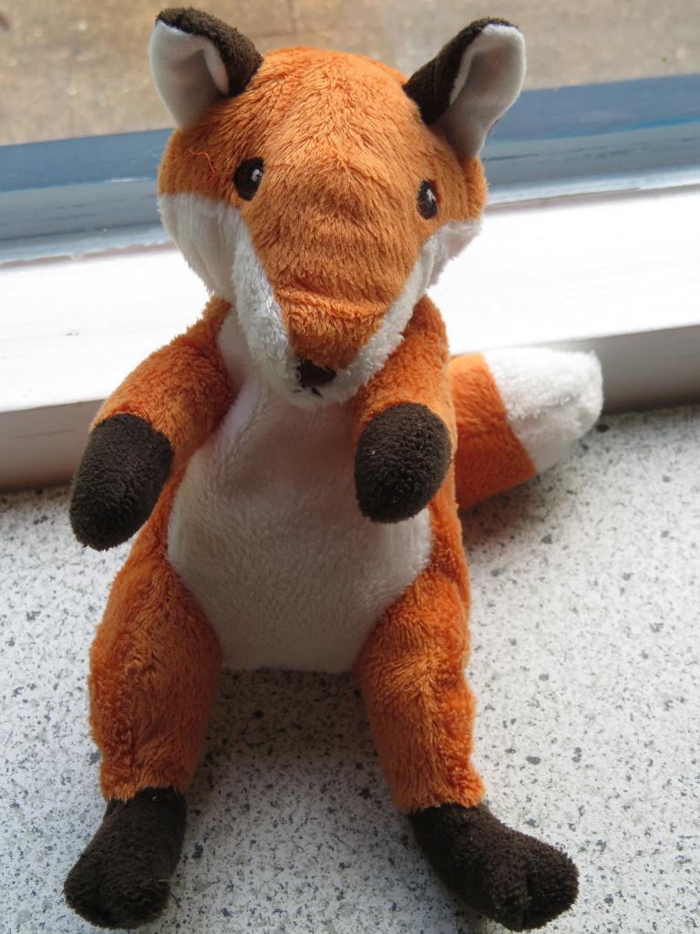 Vos of vosje babyvosje van IKEA meet ca 20 cm, Oranje, IKEA, Ophalen of Verzenden, Zo goed als nieuw