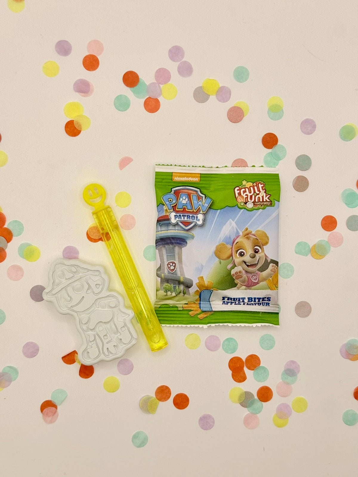 Paw Patrol fruit funk traktatie, Ophalen of Verzenden, Zegels, Bonnen of Punten
