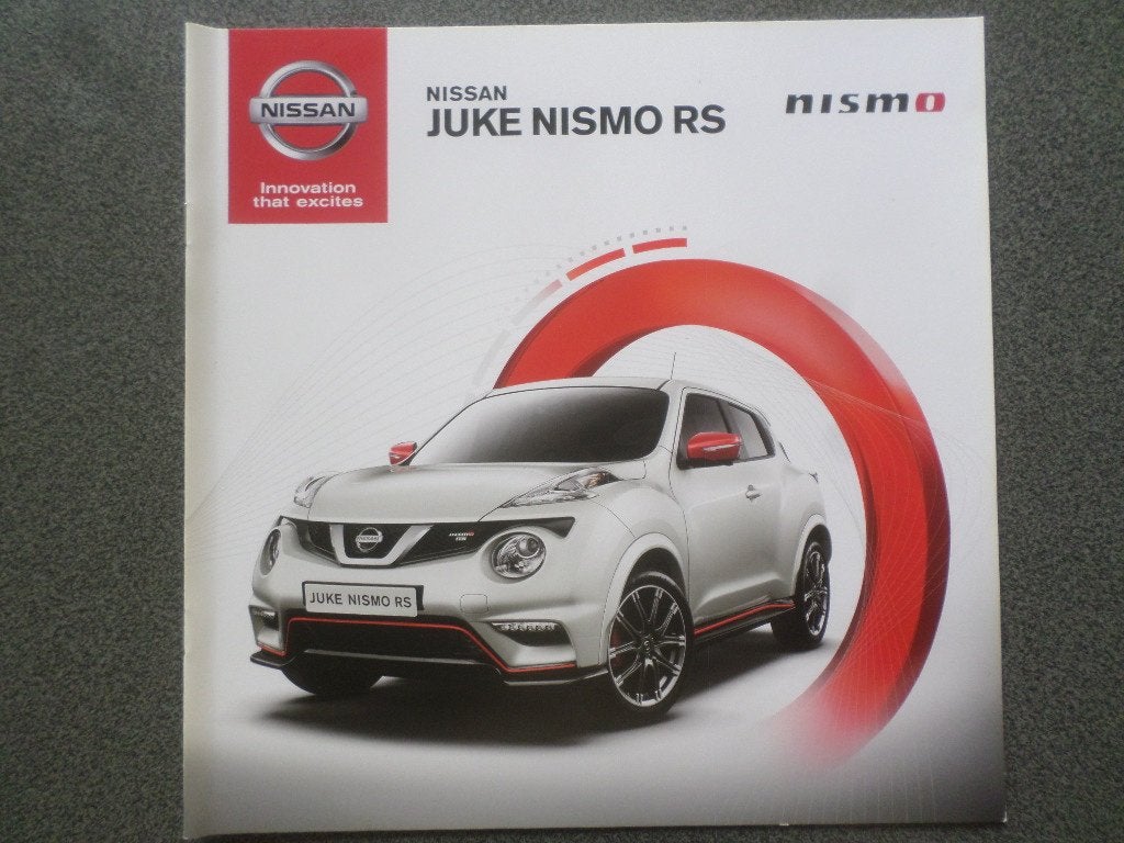 Nissan Juke Nismo Brochure, Ophalen of Verzenden, Zo goed als nieuw, Nissan