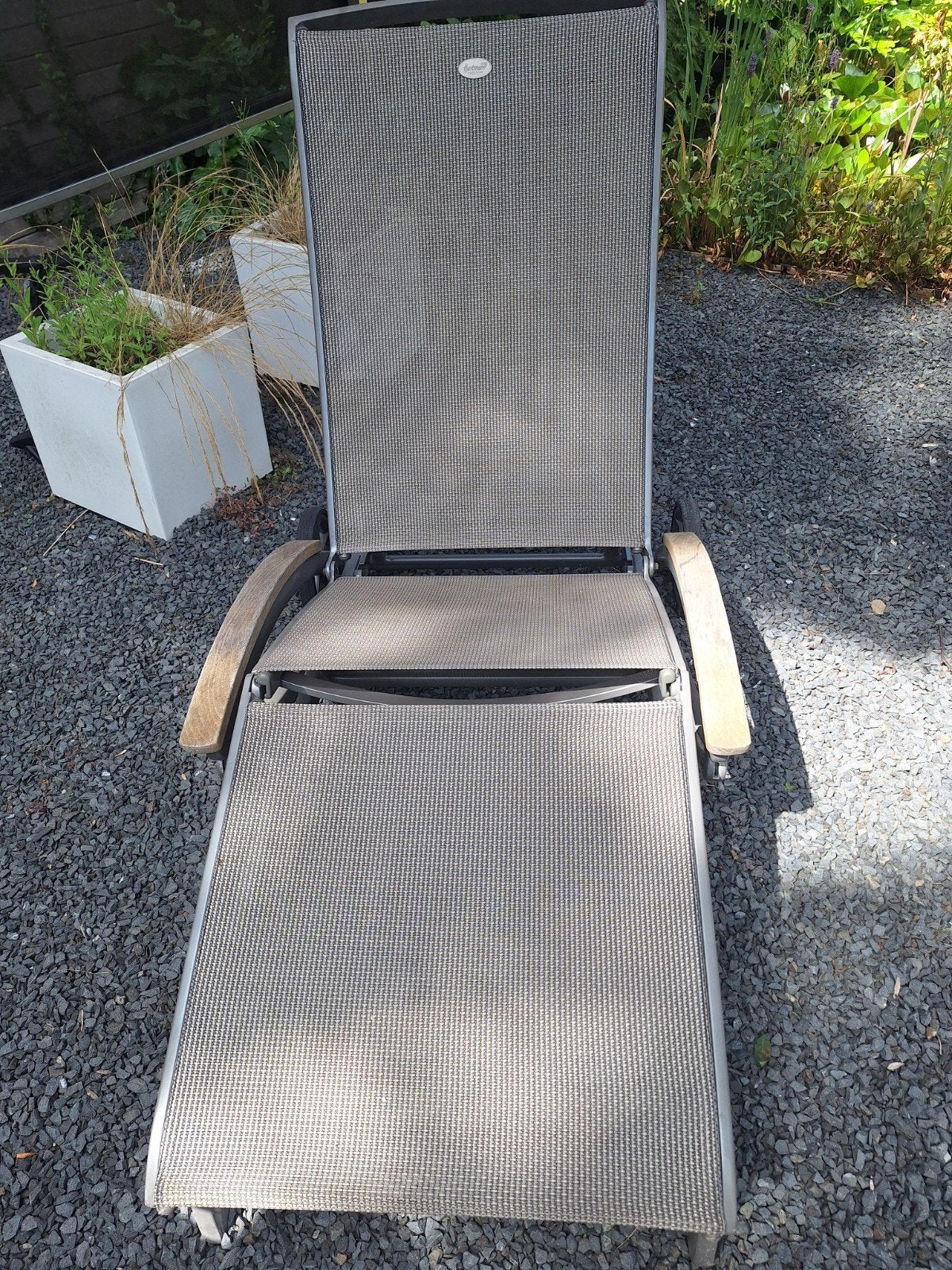 TweeHartman Prestige Ligstoelen - Verstelbaar en Verrijdbaar, Ophalen, Gebruikt, Aluminium, Verstelbaar