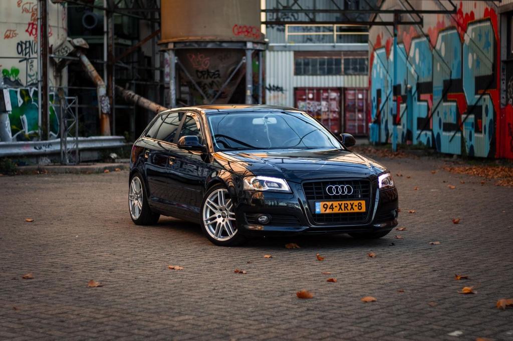 Audi A3 2.0 Tfsi 147KW Sportback 2009 Zwart, Voorwielaandrijving, Zwart, 4 cilinders, Zwart