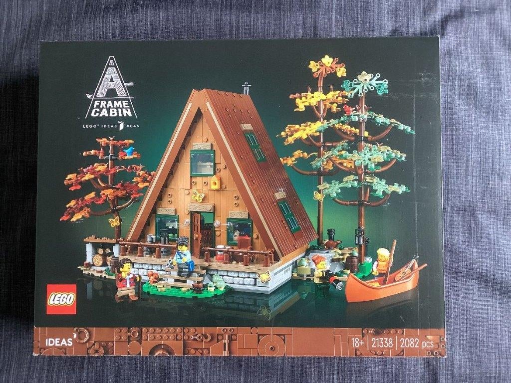 NIEUW Lego Ideas A-Frame Cabine / Boshut (21338), Lego, Nieuw, Ophalen of Verzenden, Ideas
