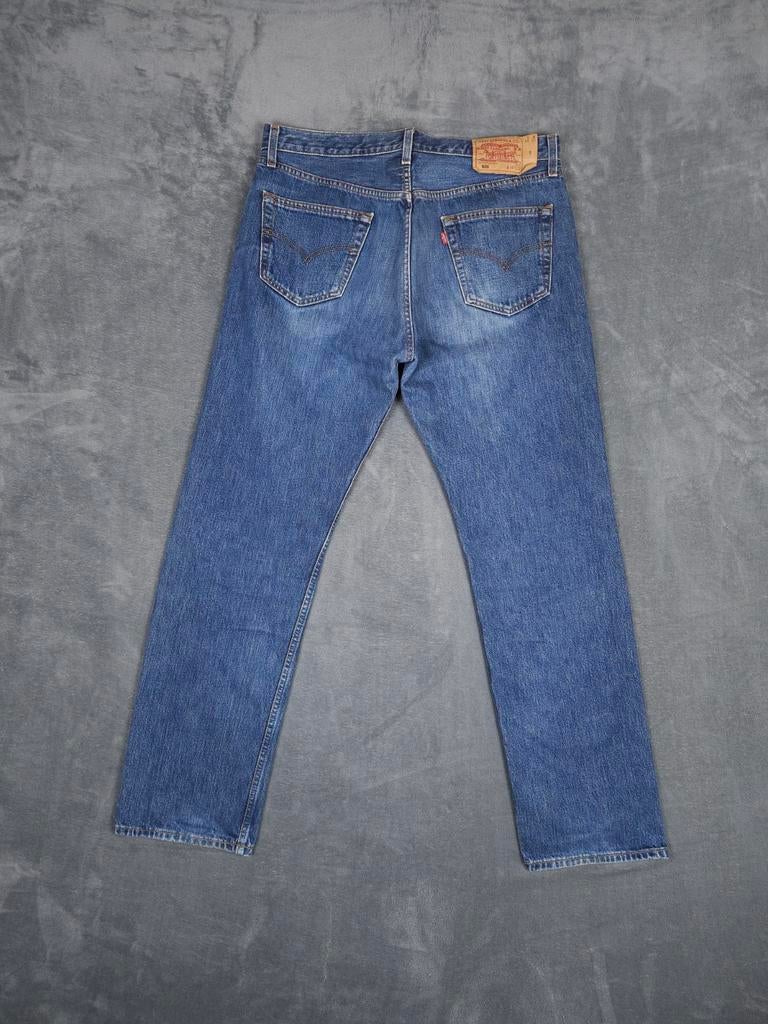 Levis Broek 501 W36 L32 Straight Fit Blauw Jeans., W36 - W38 (confectie 52/54), Blauw, ., Ophalen of Verzenden