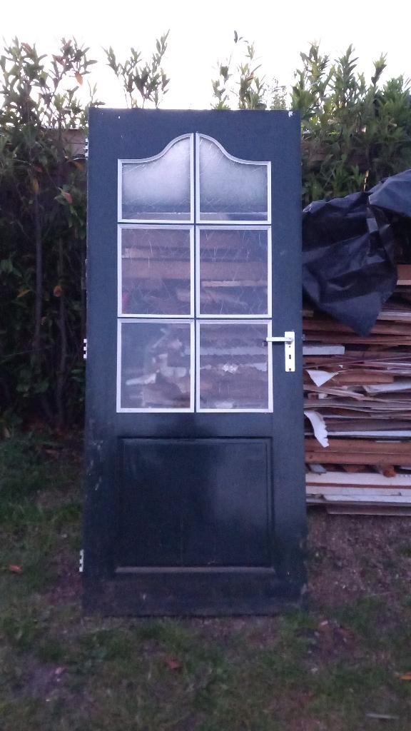 Gratis hardhouten deur, Ophalen, Binnendeur, 200 tot 215 cm