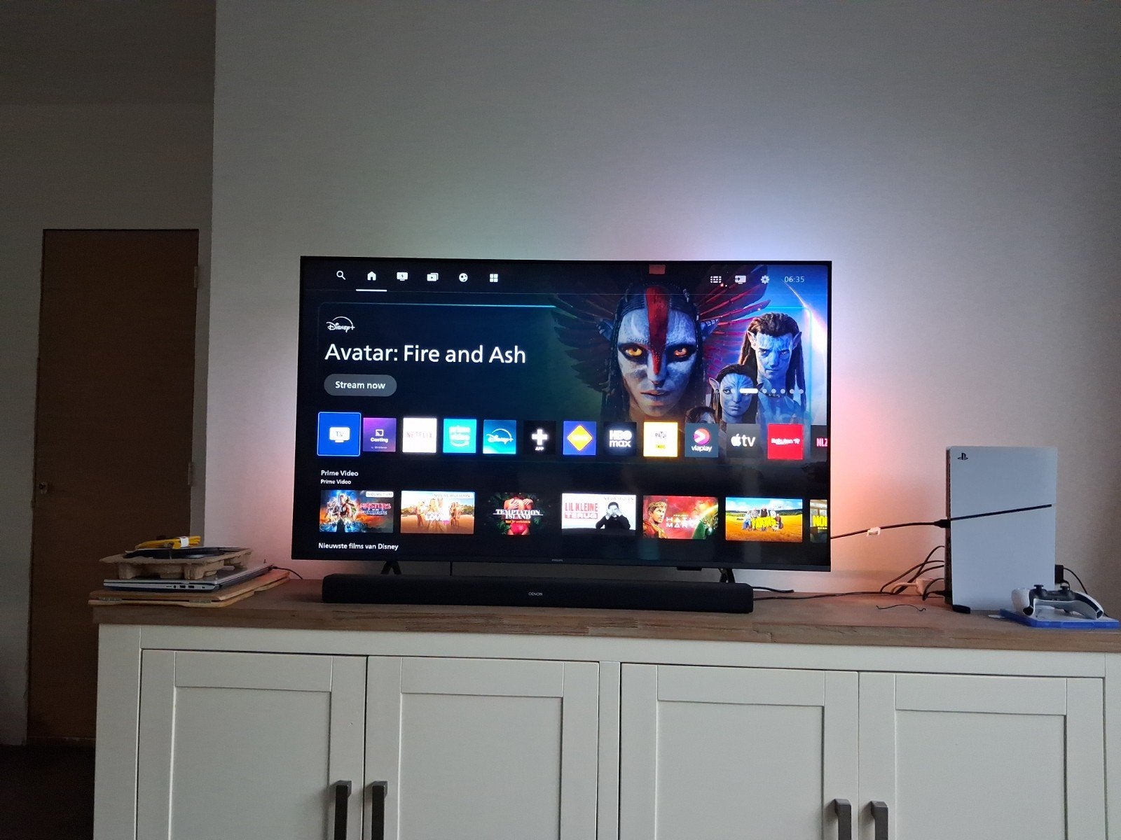 Nieuwe Philips Ambilight 4K Smart TV 55 inch (55pus8450/12), Ophalen, Philips, 50 Hz, Nieuw
