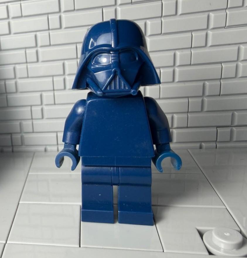 LEGO Prototype Darth Vader Minifigure - donker blauw, Star Wars, Lego, Ophalen of Verzenden, Zo goed als nieuw