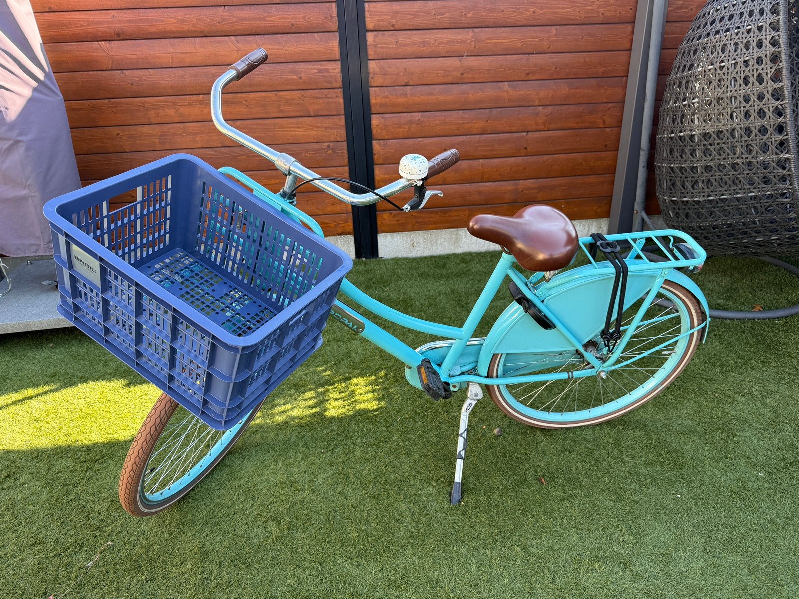 Meisjesfiets 26 inch, Fietsen en Brommers, Terugtraprem, Gebruikt, Handrem, Ophalen