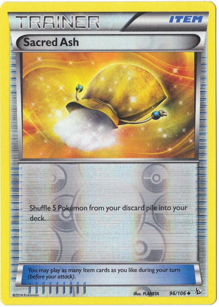Flashfire,  Sacred Ash [reverse] 96/106, Verzenden, Nieuw, Losse kaart