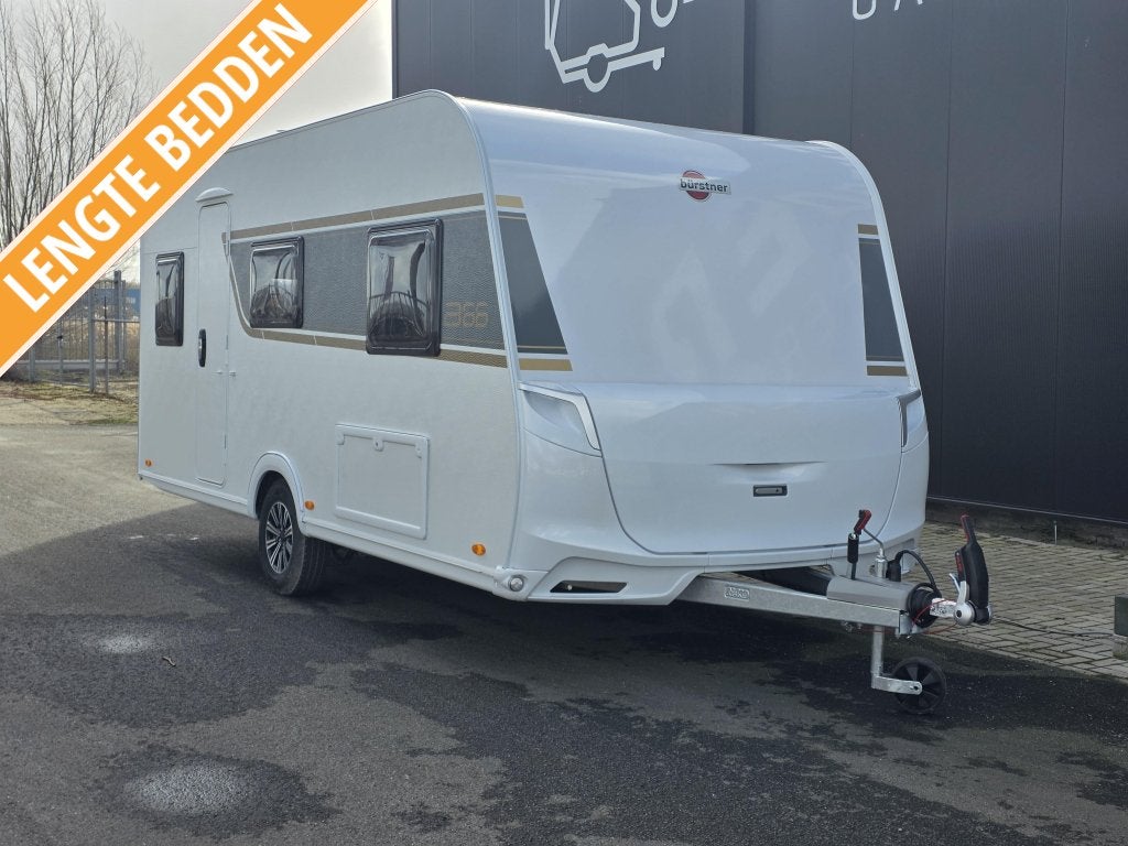 Bürstner B66 490 TL, Caravans en Kamperen, Standaardzit, Schokbreker, Bedrijf, Bürstner