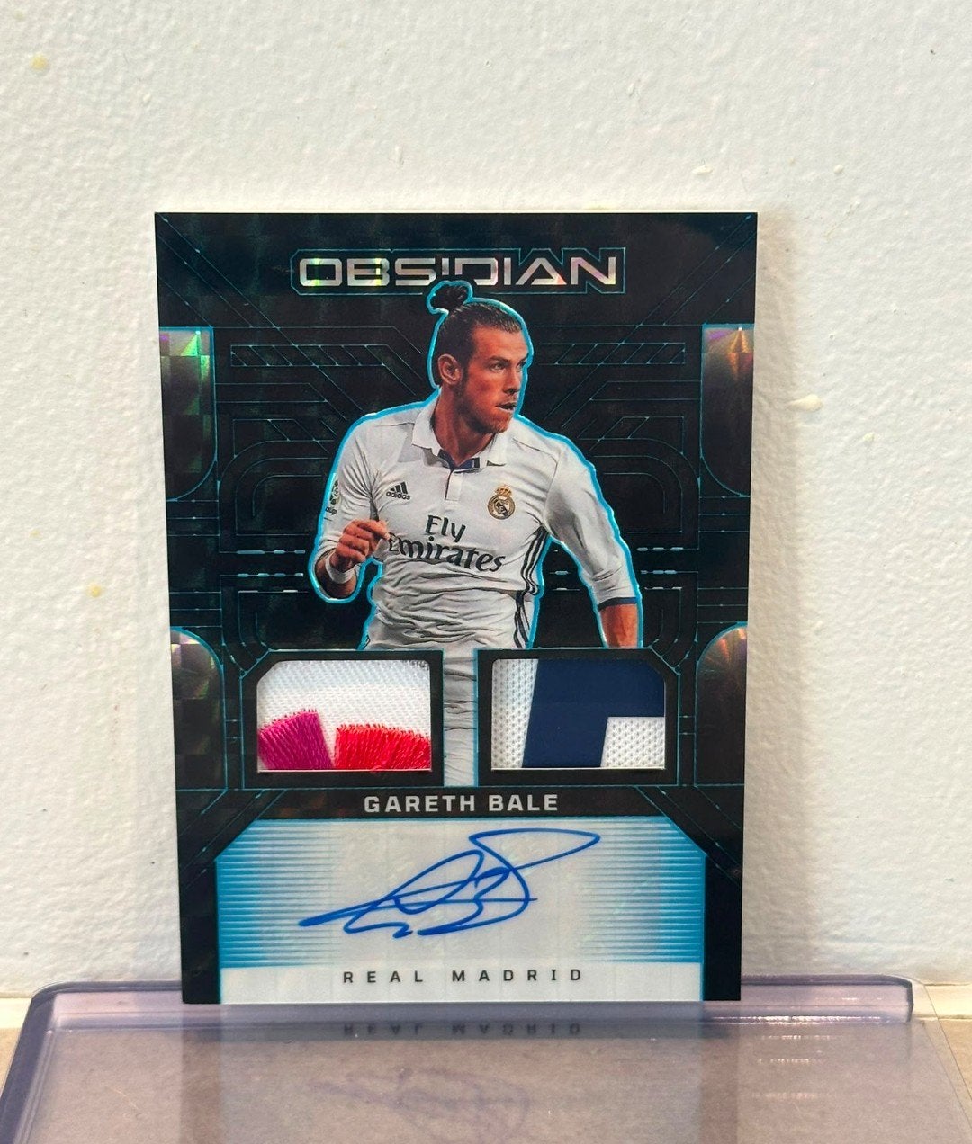 1/1 Gareth Bale Auto Dual Patch - Panini Obsidian 2025-26 (, Buitenlandse clubs, ., Ophalen of Verzenden, Zo goed als nieuw