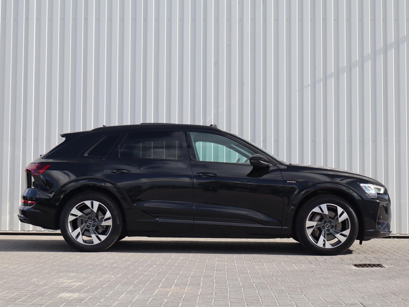 Audi e-tron 50 313pk quattro S edition 71 kWh | SoH 97% | Pa, Auto's, Automaat, 12 maanden, Zwart, 71 kWh