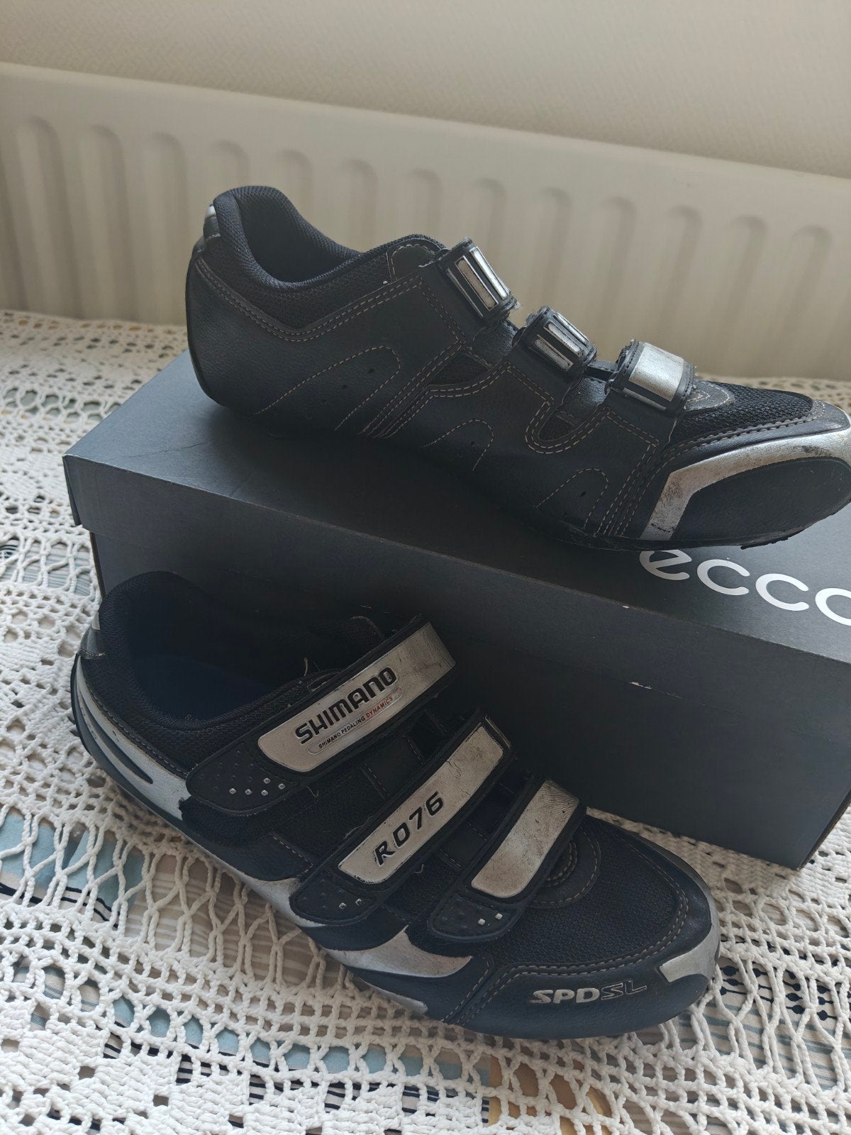 Shimano R076 SPD-SL Fietsschoenen Maat 44, Gebruikt, Heren, Schoenen, Overige maten