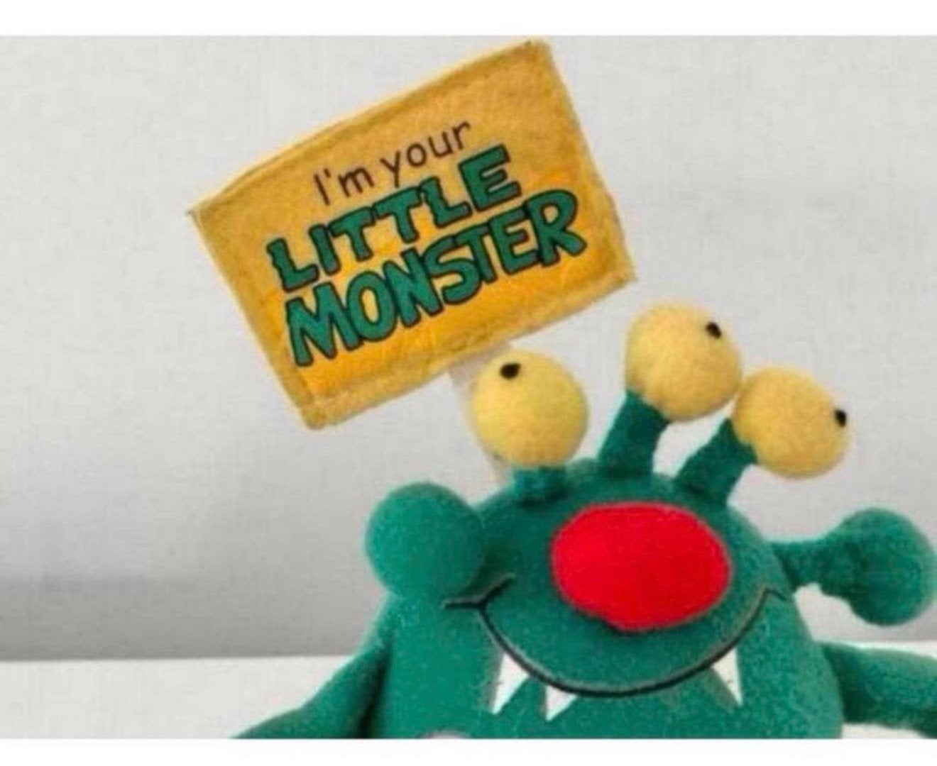 Vintage Xpressions Im Your Little Monster knuffel 1980 plush, B, Ophalen of Verzenden, Zo goed als nieuw, H