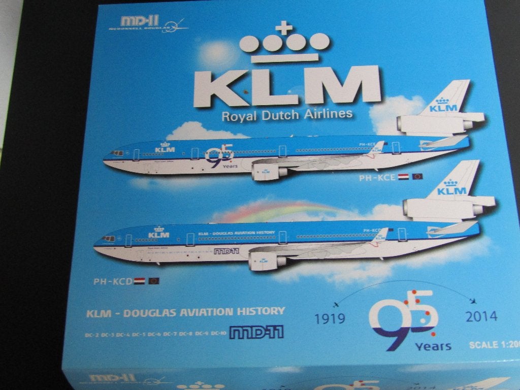 1/200 JC Wings McDonnell Douglas MD-11 KLM Last Flight, Verzamelen, Verzenden, Zo goed als nieuw, Schaalmodel