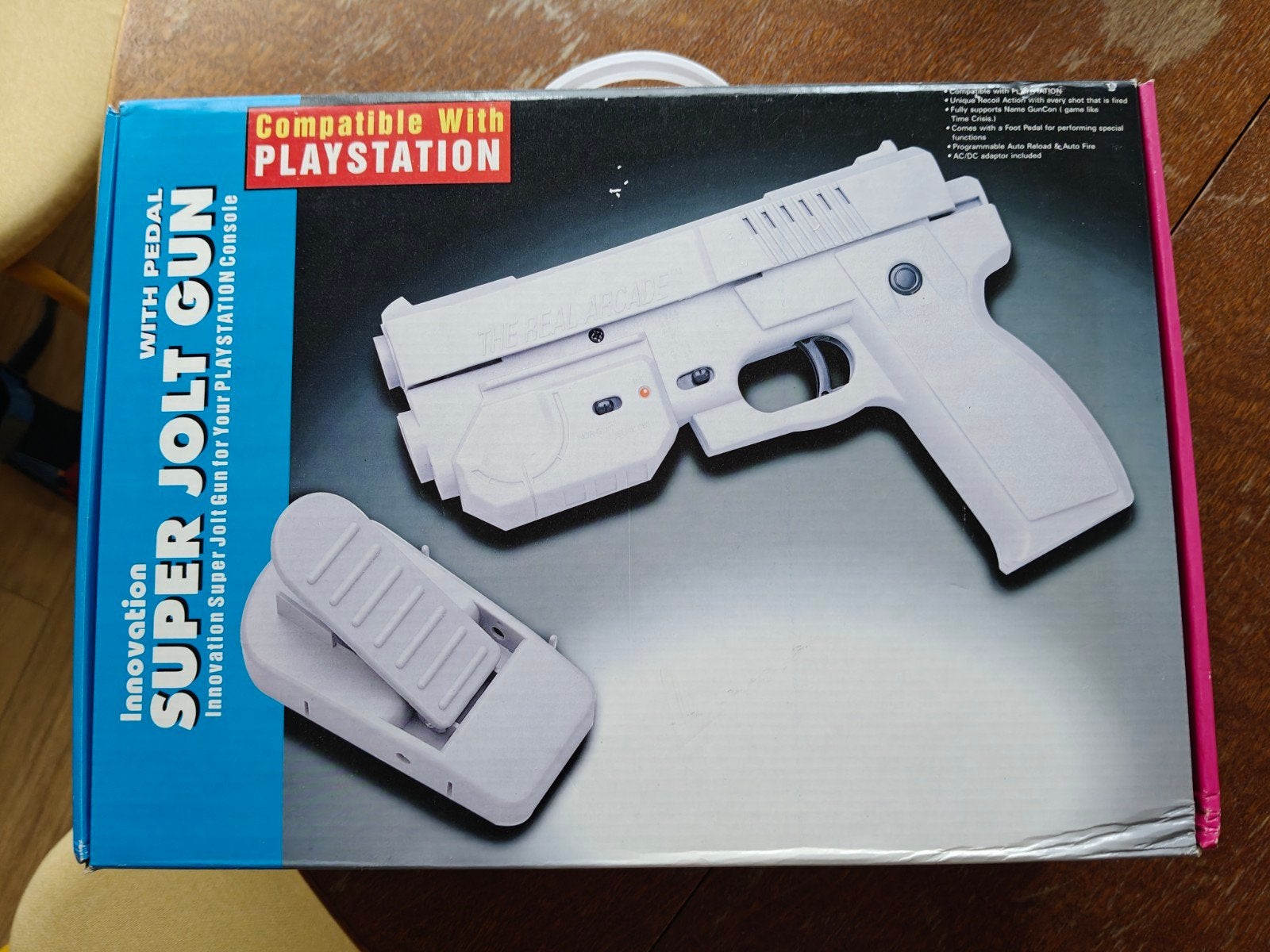 The Real Arcade Super Jolt Gun, 2 spelers, Ophalen of Verzenden, Nieuw, Shooter
