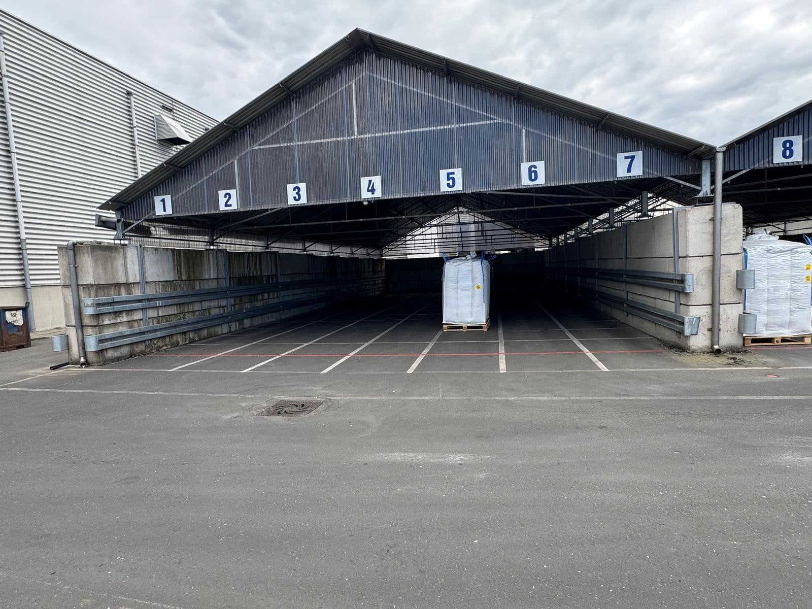 Loods, overkapping, staalconstructie, spanten, Doe-het-zelf en Verbouw, Ophalen, Gebruikt, IJzer