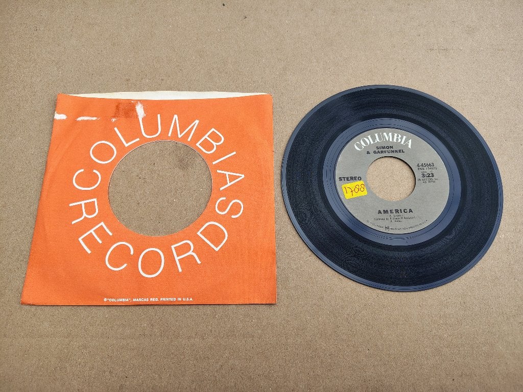 Single: Simon & Garfunkel - America (1972) USA, Verzenden, Gebruikt, 7 inch, Pop