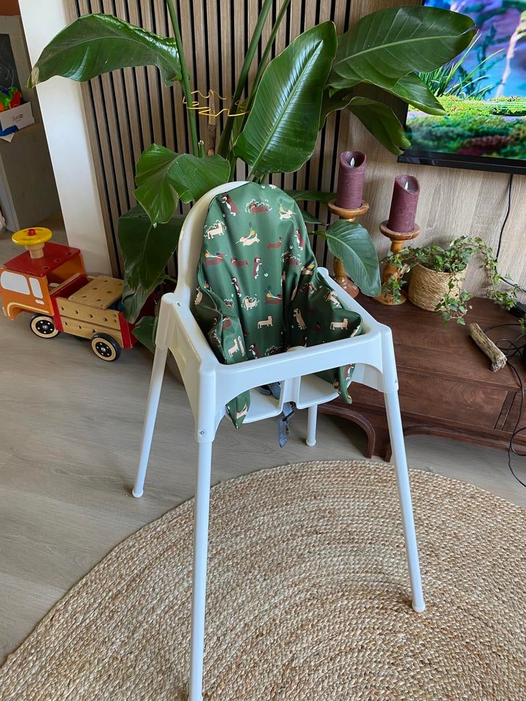 kussen voor de Ikea kinderstoel.  - afneembaar- teckel, Ophalen of Verzenden, Nieuw, Overige typen, Stoelverkleiner