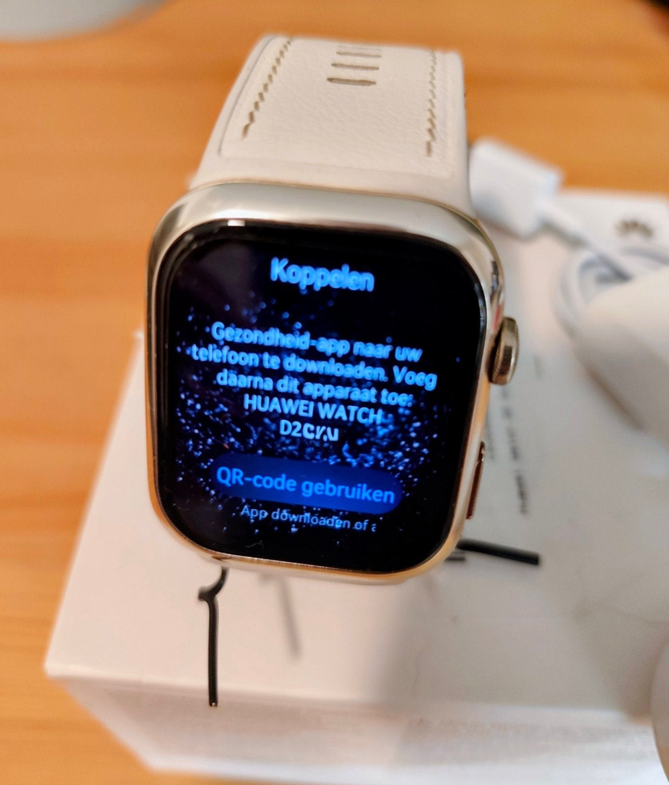 Huawei Watch D2 - Zo goed als nieuw, Wit, Ophalen of Verzenden, Zo goed als nieuw, Waterdicht