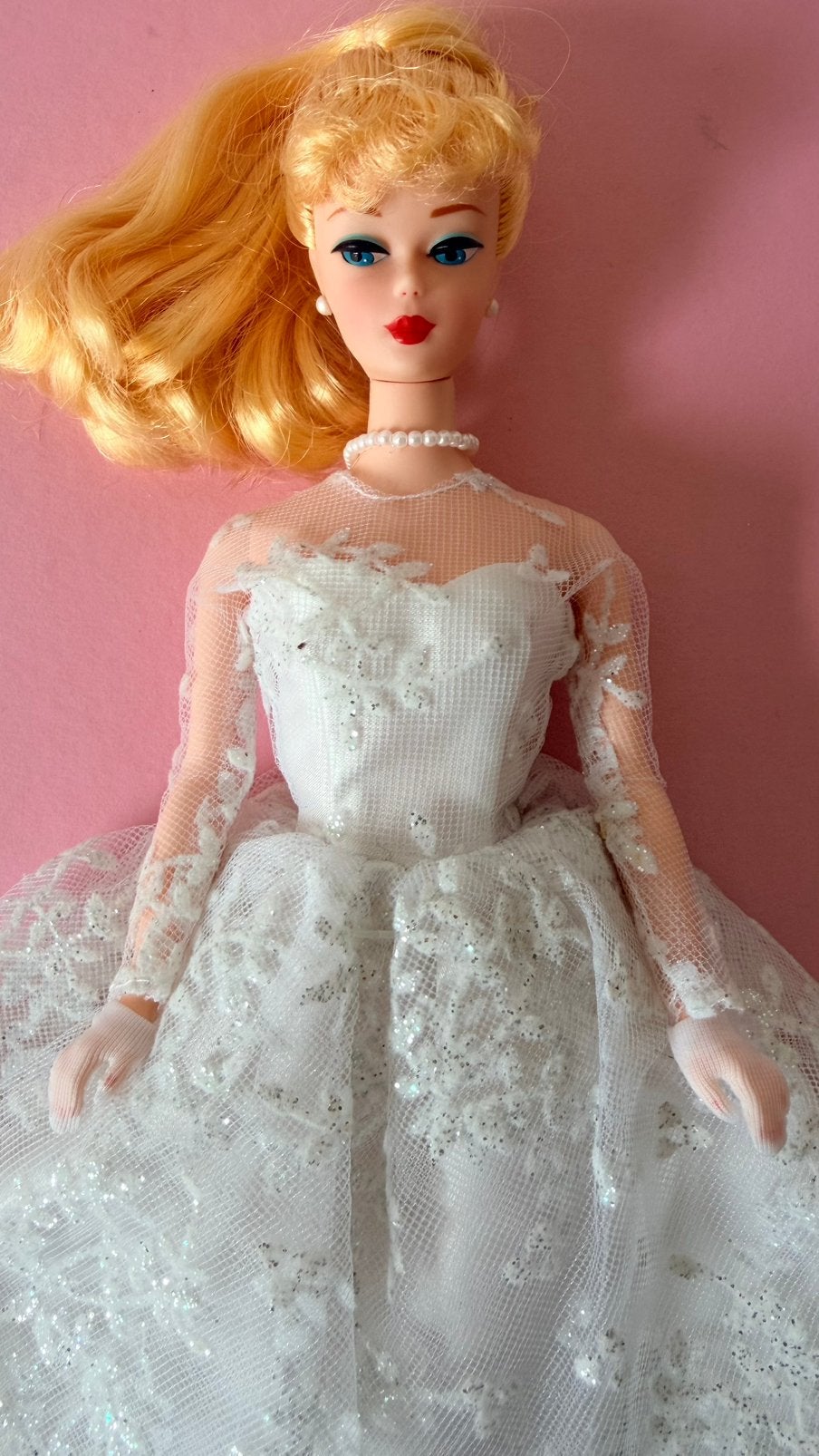 Vintage Barbie Beautiful Bride Mattel, Ophalen of Verzenden, Zo goed als nieuw, Pop