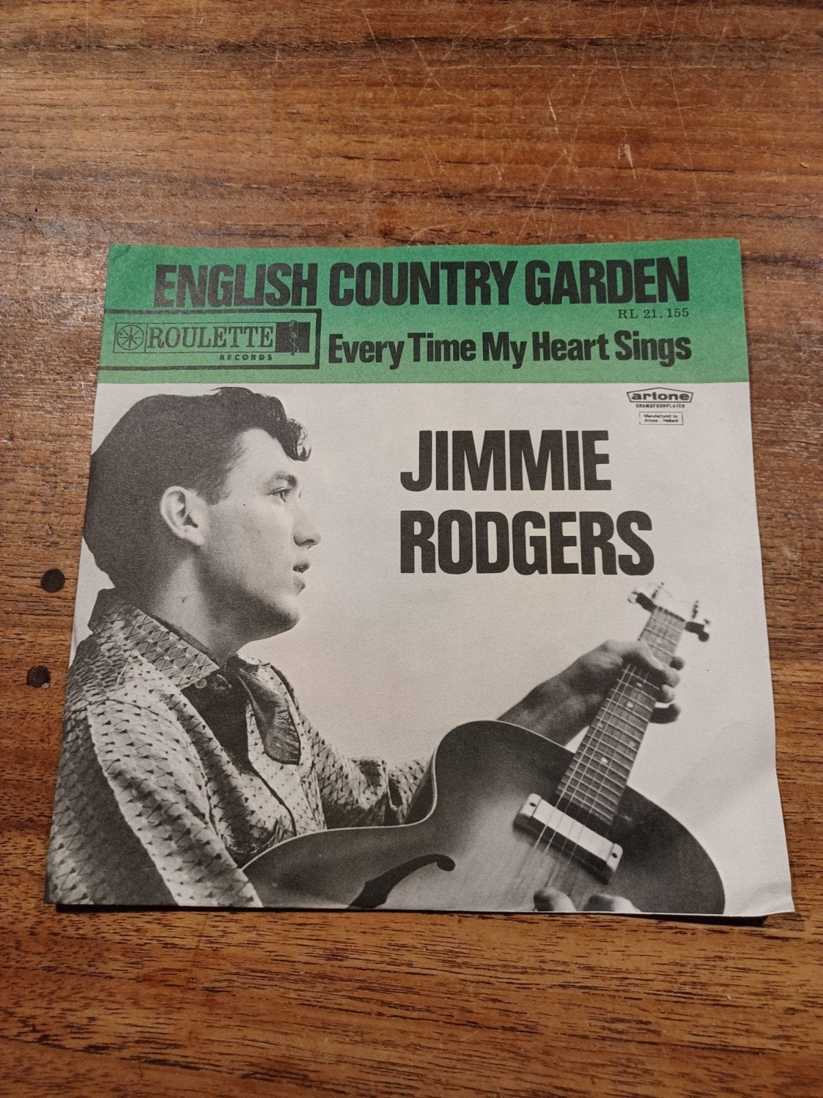 Single van Jimmy Rodgers - English Country Garden / 1964, Ophalen of Verzenden, Zo goed als nieuw, Overige formaten