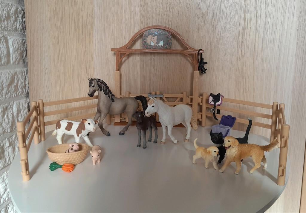 Schleich pakket (2), Ophalen of Verzenden, Zo goed als nieuw