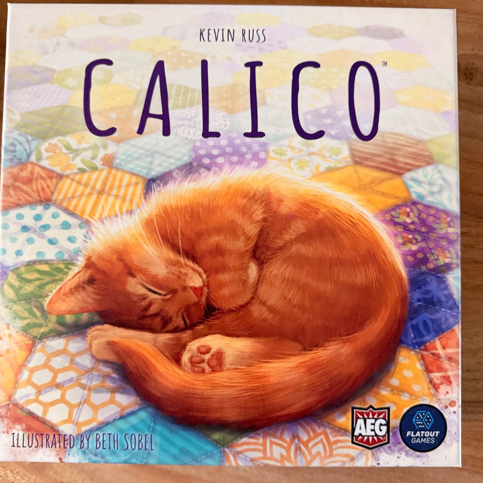 Calico bordspel - Compleet en zo goed als nieuw, Een of twee spelers, Ophalen of Verzenden, Zo goed als nieuw