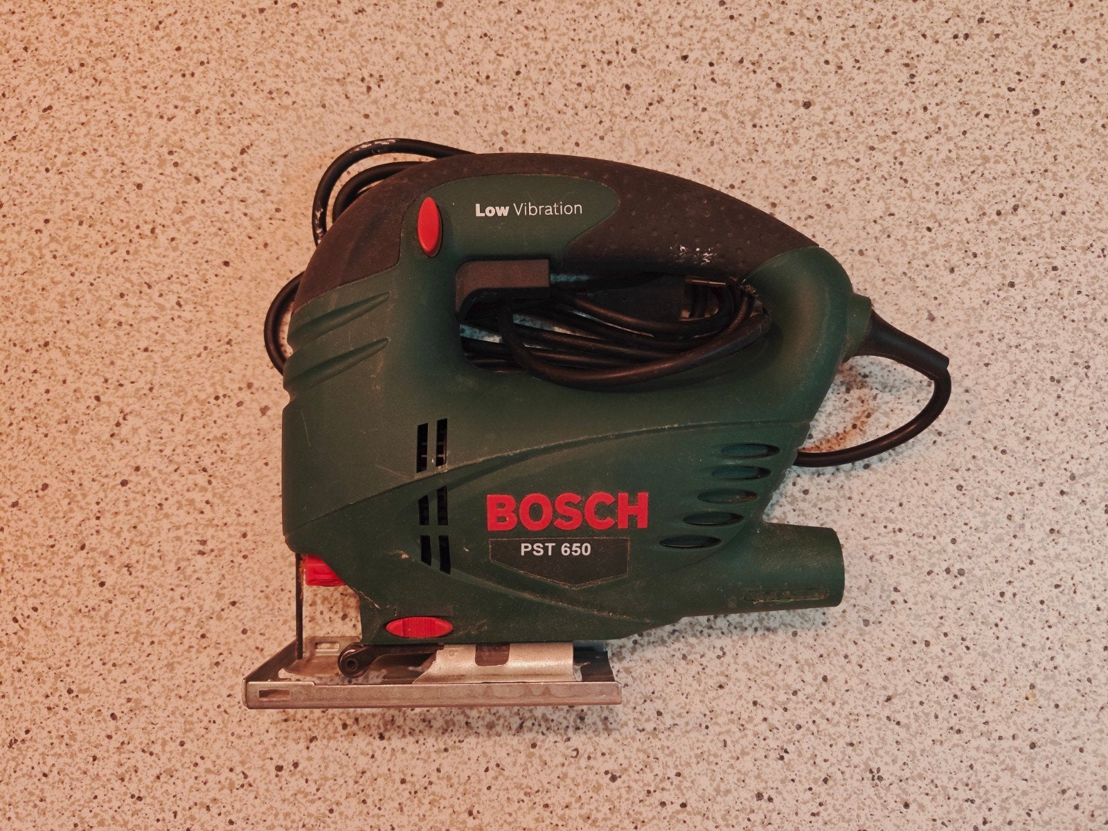 Bosch PST 650 Decoupeerzaag - Gebruikt, Gebruikt, Decoupeerzaag, Ophalen of Verzenden, 30 tot 70 mm