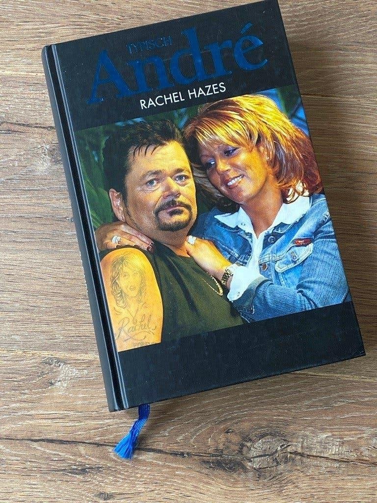 Typisch André / bio André Hazes door Rachel Hazes HC 2005, Artiest, Ophalen of Verzenden, Zo goed als nieuw, Rachel Hazes