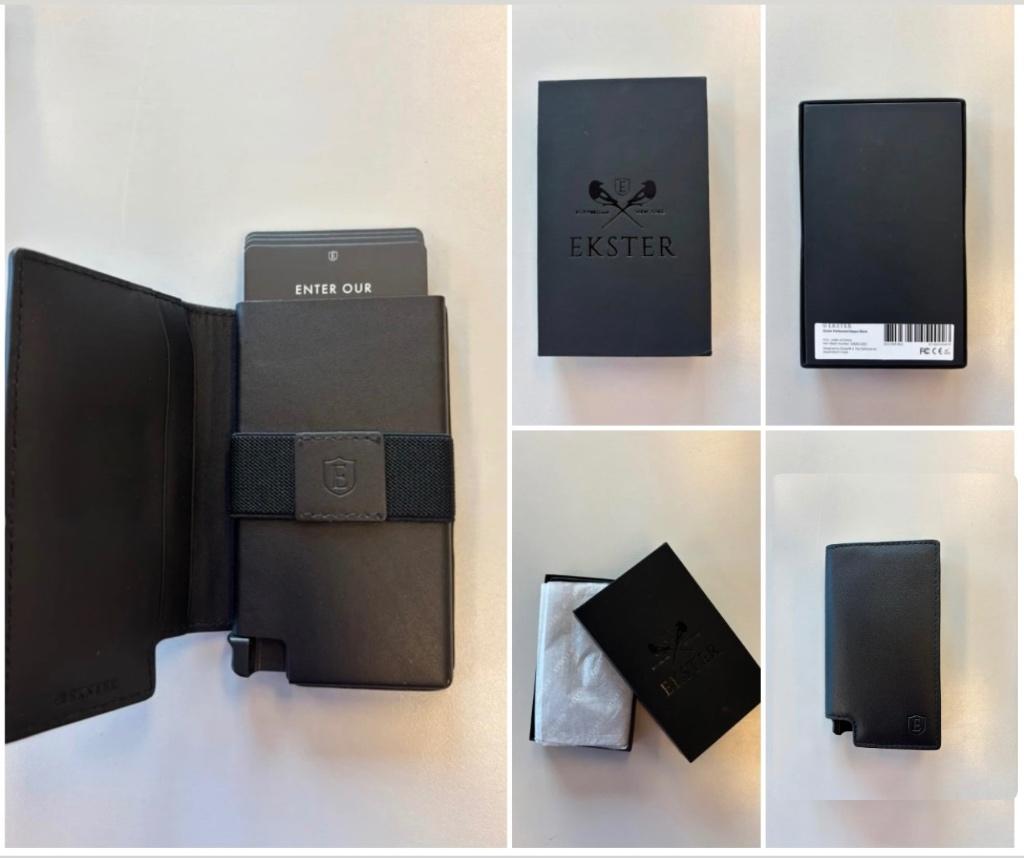 Ekster wallet, Ophalen of Verzenden, Nieuw, Zwart
