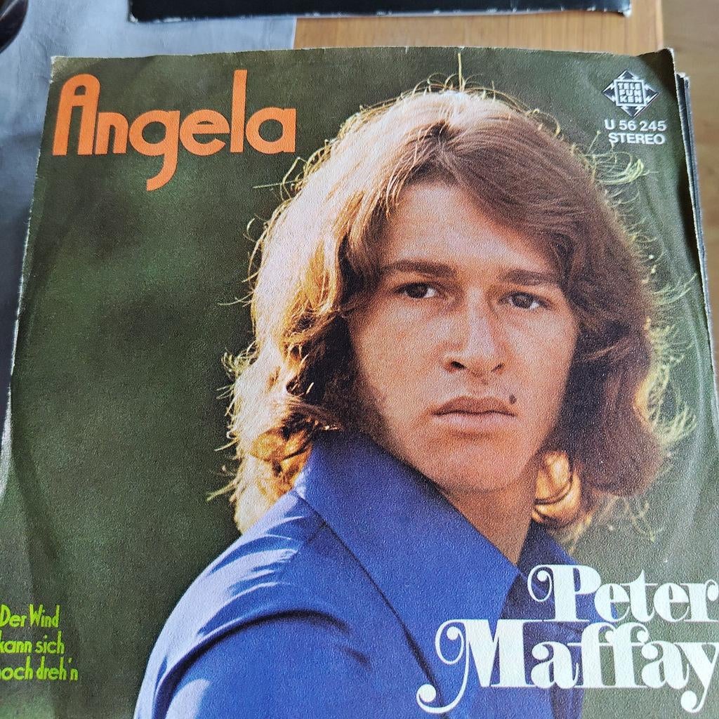 Peter Maffay - Angela Single (Telefunken U 56 245 Stereo), Ophalen of Verzenden, Gebruikt, Pop
