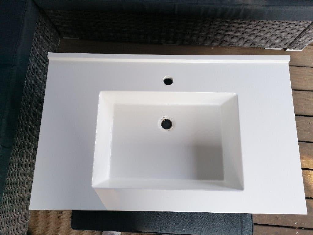 Wastafel, Ophalen, Zo goed als nieuw, Steen, Wastafel
