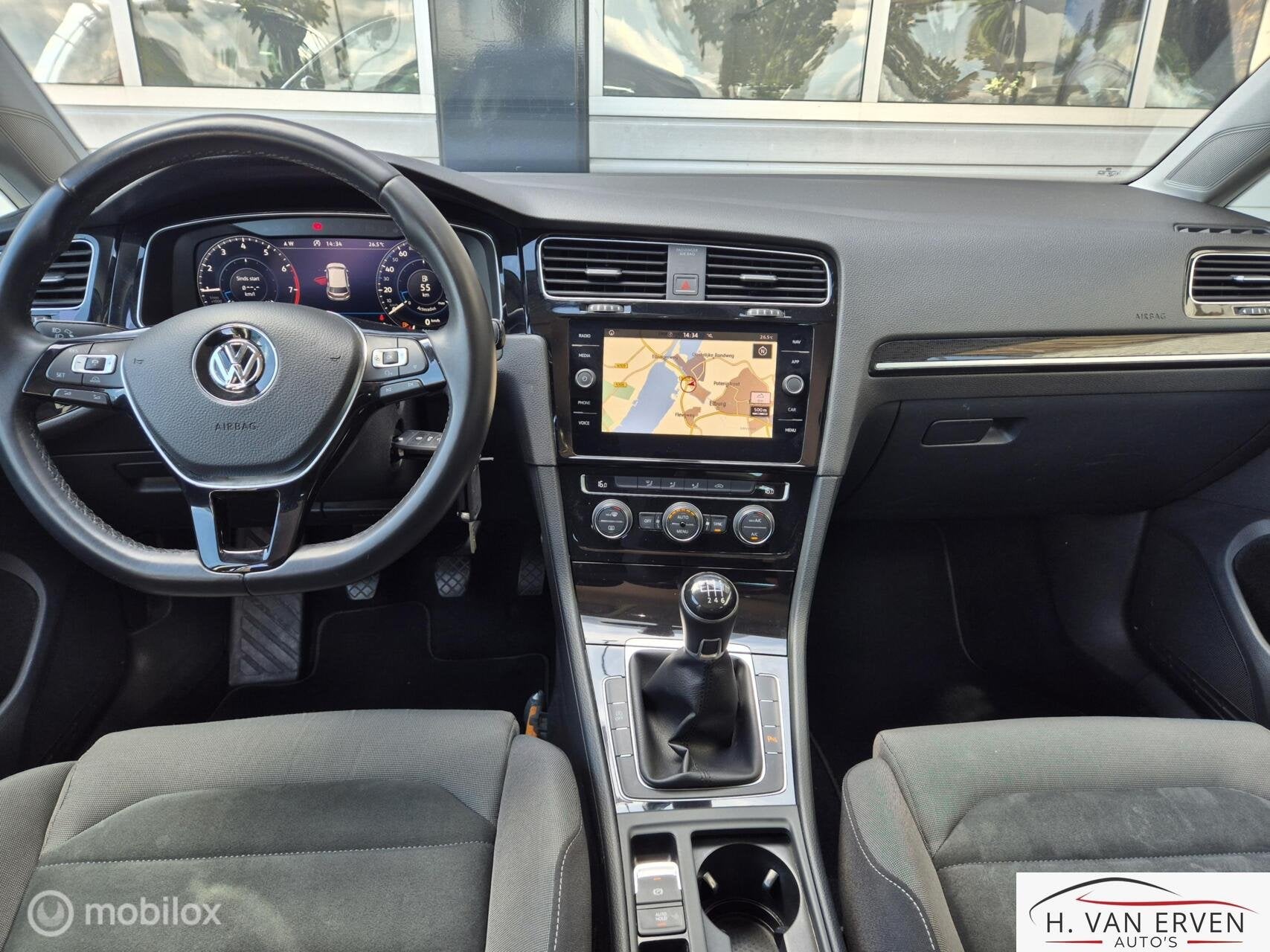 Volkswagen Golf 1.0 TSI Highline APPLE CARPLAY NAVI LED NAP, Blauw, Origineel Nederlands, Bedrijf, Handgeschakeld