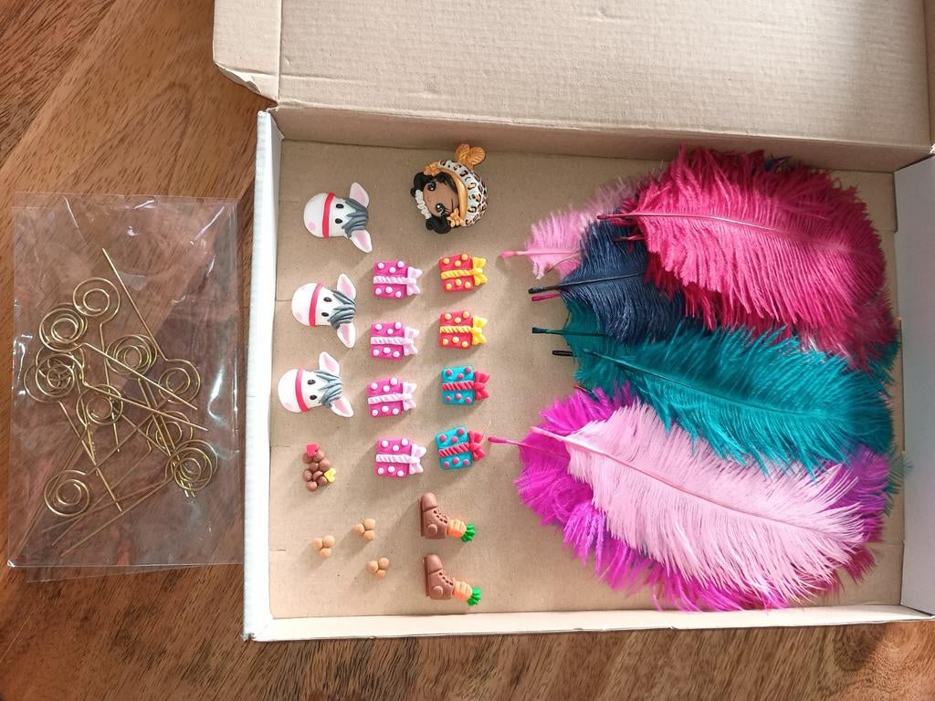 Leuk starters pakket om zelf haarstrikken te maken, Ophalen of Verzenden, Zo goed als nieuw