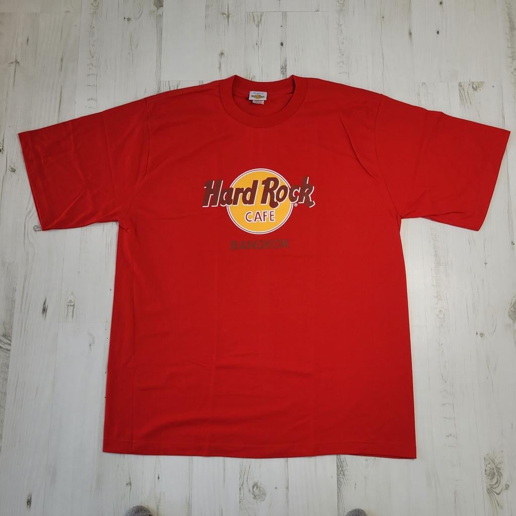 Hard Rock Cafe Bangkok T-shirt XXL rood, Overige maten, Zo goed als nieuw, Rood, Ophalen of Verzenden