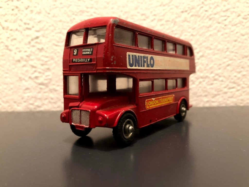 Budgie Routemaster Bus K-On! Anime Die-cast London Transport, Ophalen of Verzenden, Gebruikt, Film, Beeldje, Replica of Model
