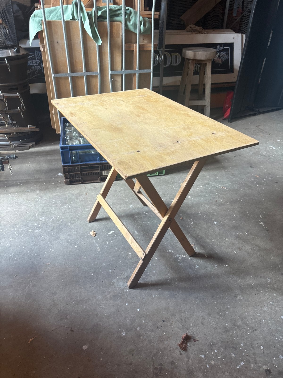 Houten klaptafels 15 st, Ophalen, Gebruikt