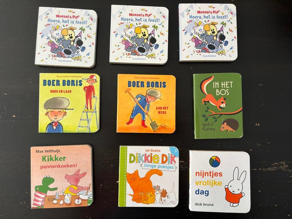 9 kleine uitdeelboekjes voor kinderen, Boeken, Ophalen of Verzenden, Zo goed als nieuw, 2 tot 3 jaar