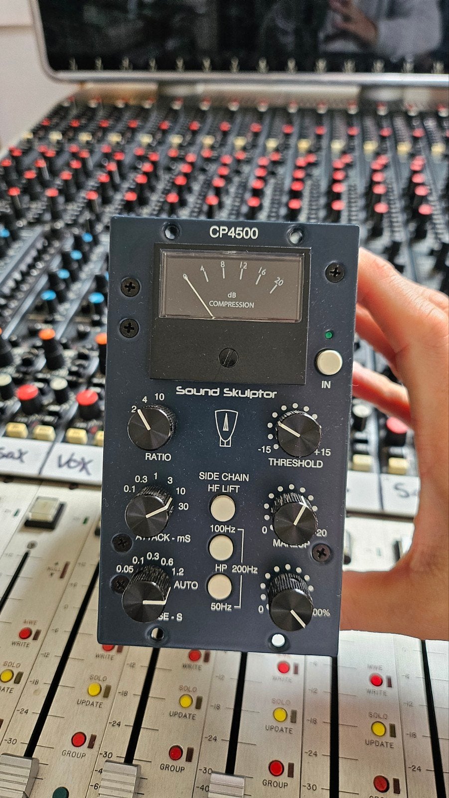 Sound Skulptor CP4500 Stereo Compressor 500 series, Muziek en Instrumenten, Effecten, Ophalen of Verzenden, Gebruikt, Compressor