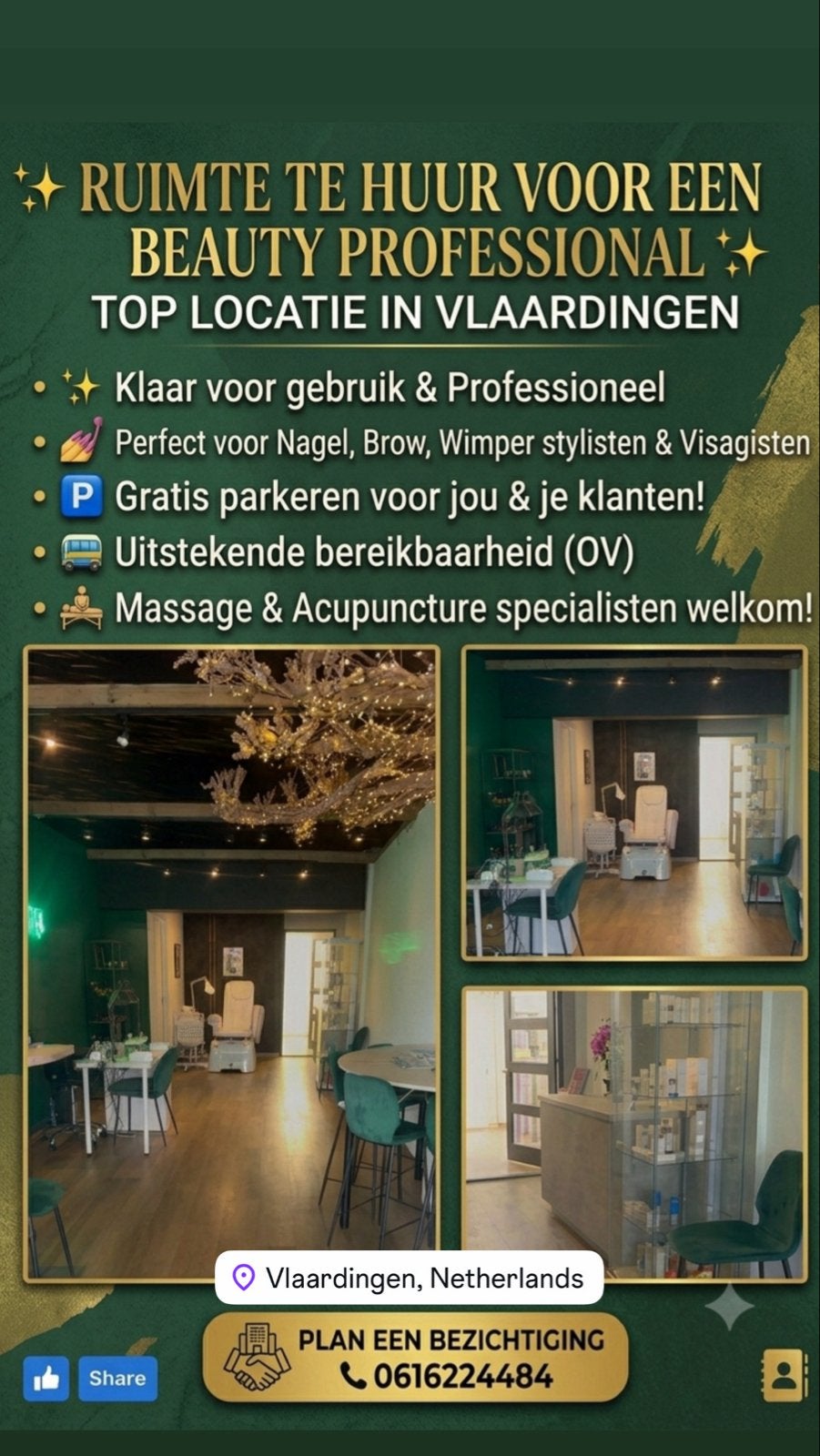 Tafel/stoel/ rumte verhuur,, Diensten en Vakmensen, Overige