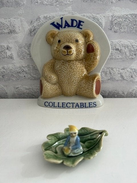 Wade Ireland Porselein Lucky Leprechaun Leaf Dish -1956-1986, Verzamelen, Ophalen of Verzenden, Nieuw, Fantasy