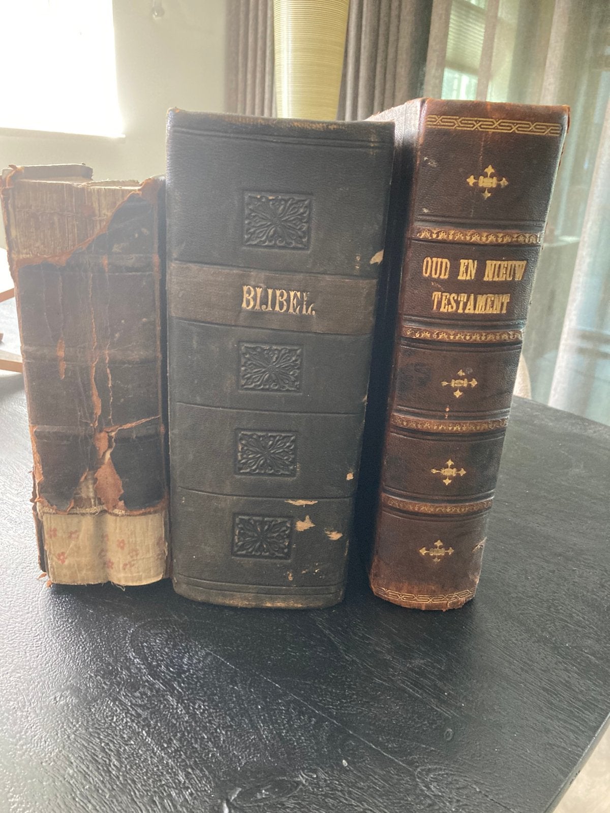 3 x grote antieke bijbel  1702, 1834 Thieme 1882 Muré, Ophalen of Verzenden