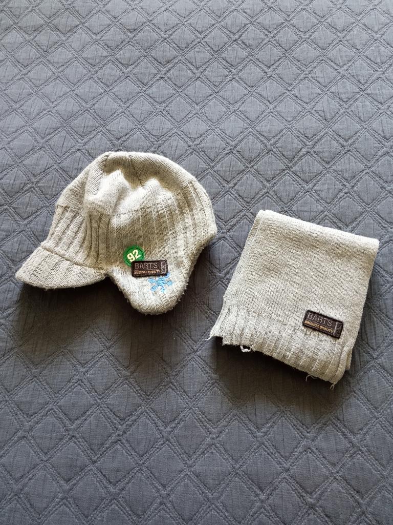 Muts en sjaal, Kinderen en Baby's, Kinderkleding | Mutsen, Sjaals en Handschoenen, Gebruikt, Setje, Barts, Ophalen of Verzenden