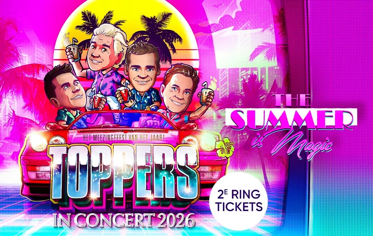 2x tickets Toppers in concert 19 juni, Twee personen, Juni